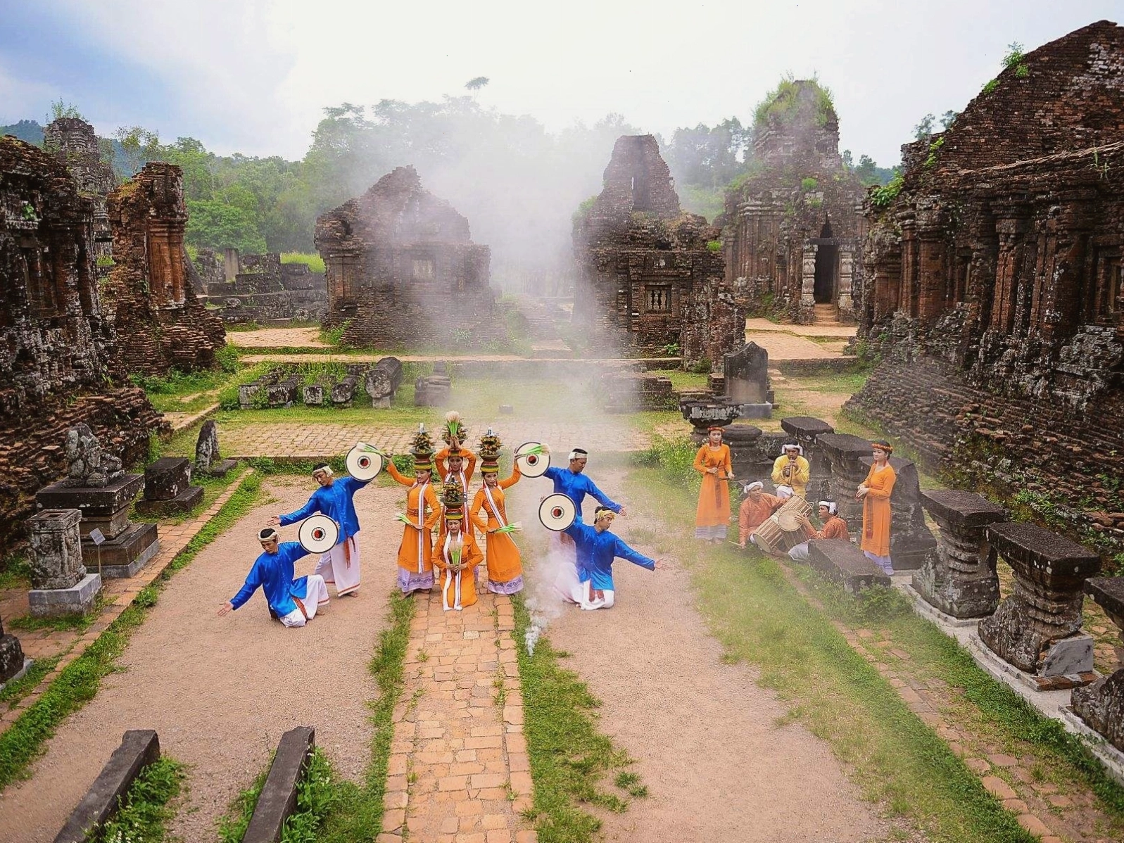 Cổng vào di tích Thánh địa Mỹ Sơn