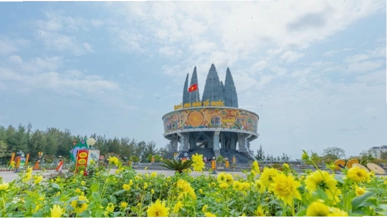 Cụm thông tin cổ động biên giới Sa Vĩ uy nghiêm
