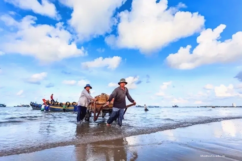 Cuộc sống bình dị của người dân vùng biển Long Hải gần Bà Rịa