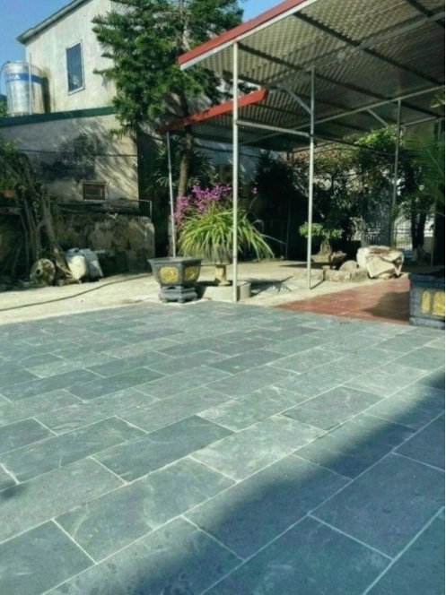 Đá xanh rêu Thanh Hóa 30x60 lát sân vườn