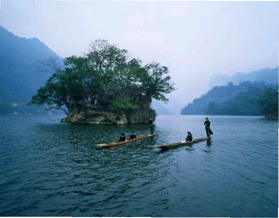 Đảo Bà Góa với khung cảnh thiên nhiên hoang sơ