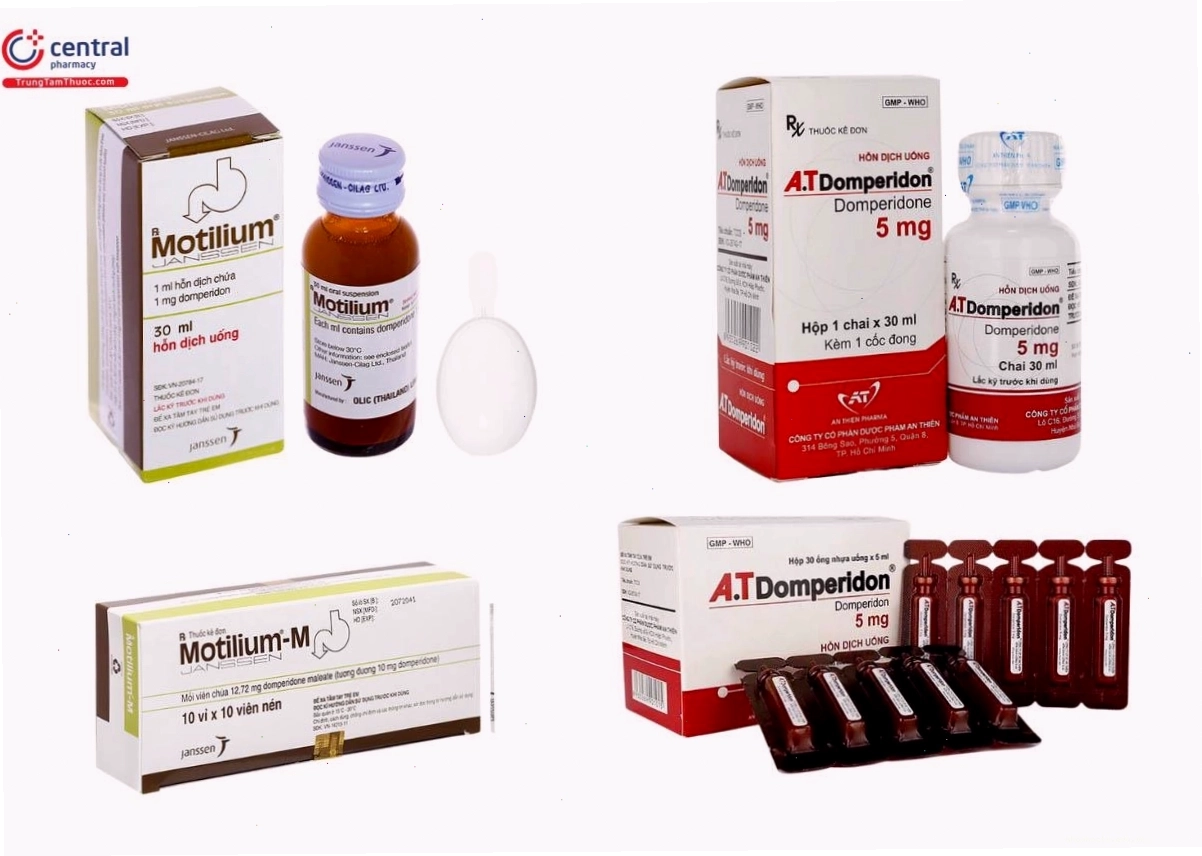 Domperidon giúp tăng cường nhu động dạ dày
