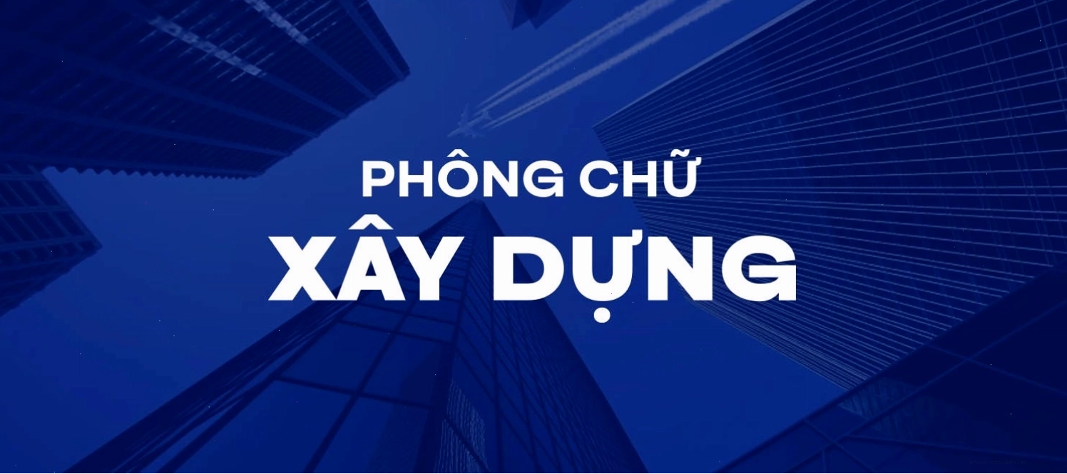 Font chữ cứng cáp cho ngành kiến trúc
