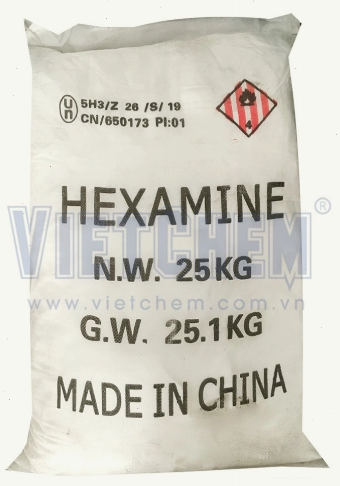 Hexamin C6H12N4 99% - một hợp chất hữu cơ
