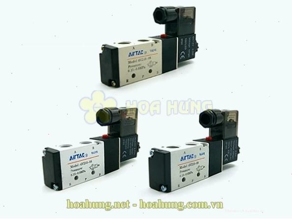 Hình ảnh minh họa cấu tạo van solenoid