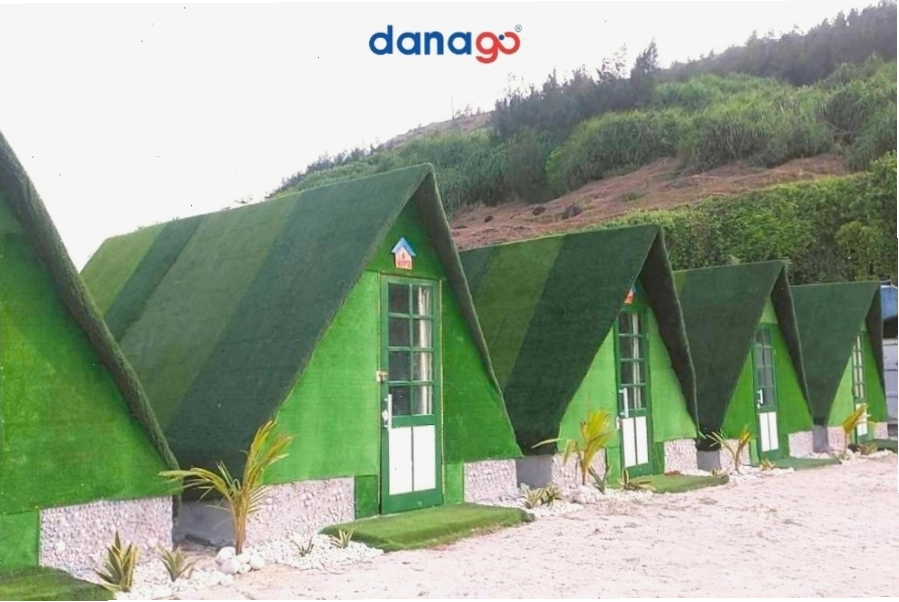 Homestay gần Hang Câu với không gian thoáng đãng.