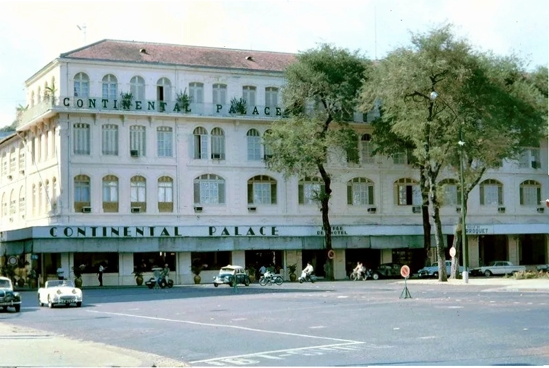 Khách sạn Continental Saigon, một ví dụ về kiến trúc Pháp tân cổ điển tại Sài Gòn