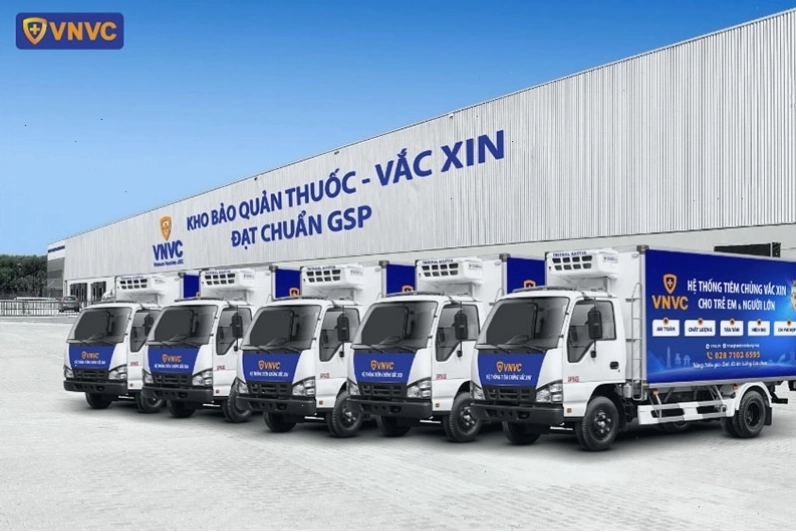Kho bảo quản vắc xin đạt chuẩn GSP tại VNVC