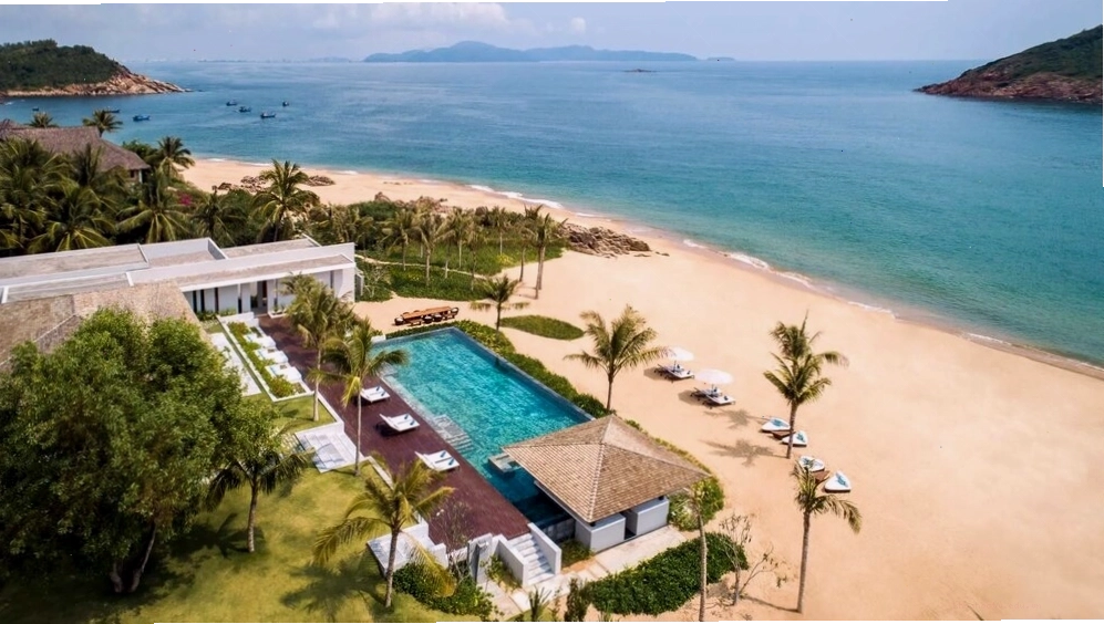 Không gian biển tại Seaside Quy Nhơn Resort