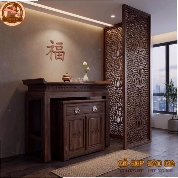 Kiến tạo không gian nội thất truyền thống trang nghiêm