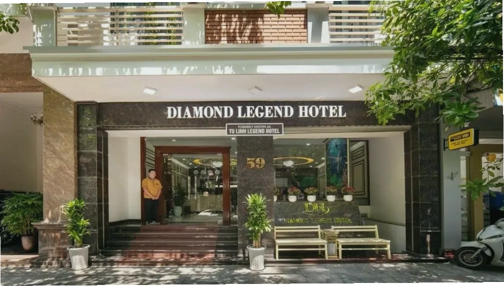 Kiến trúc tân cổ điển tại Diamond Legend Hotel
