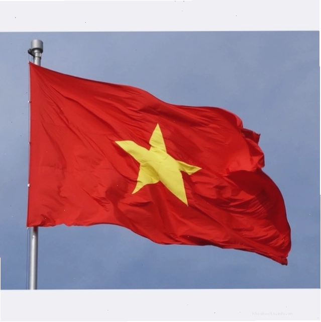 Lá cờ Tổ quốc Việt Nam tung bay