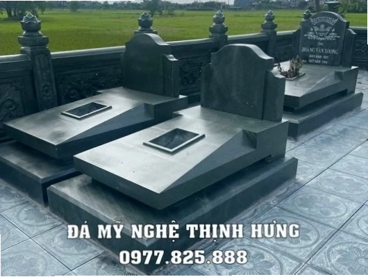 Lăng mộ đá xanh rêu đẹp, cao cấp