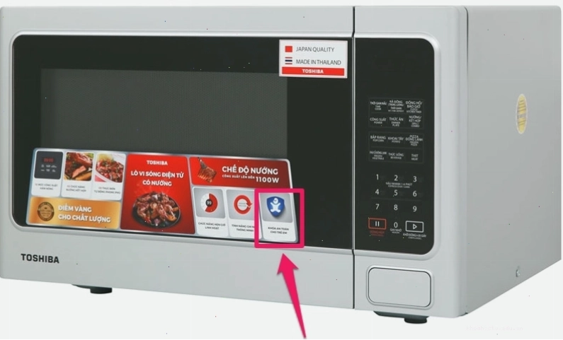 Lò vi sóng âm tủ Toshiba ER-SGS34(S1)VN sang trọng