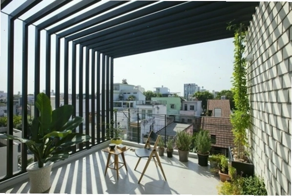 Lợi ích của việc lắp đặt mái che sân thượng: che chắn, mở rộng không gian và tăng thẩm mỹ