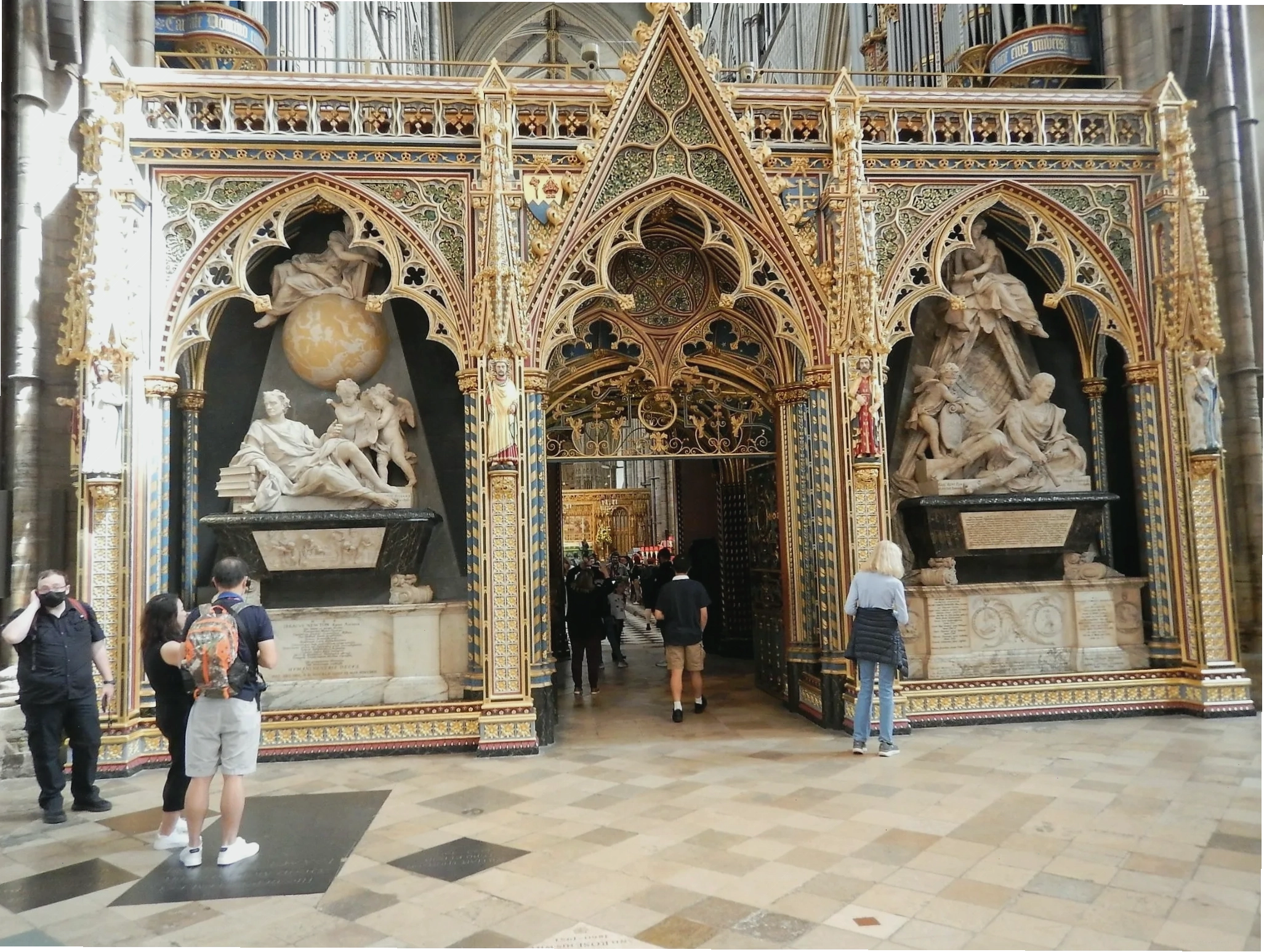 Lối vào chính Westminster Abbey