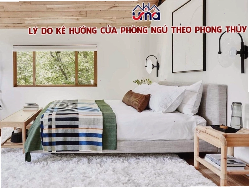 Lý do cần kê giường ngủ theo hướng cửa phòng ngủ và vách tường theo phong thủy