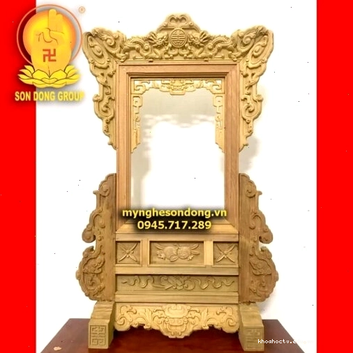 Mẫu khung ảnh thờ bằng gỗ đẹp cao cấp