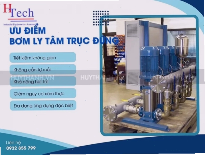 Máy bơm ly tâm trục ngang và trục đứng