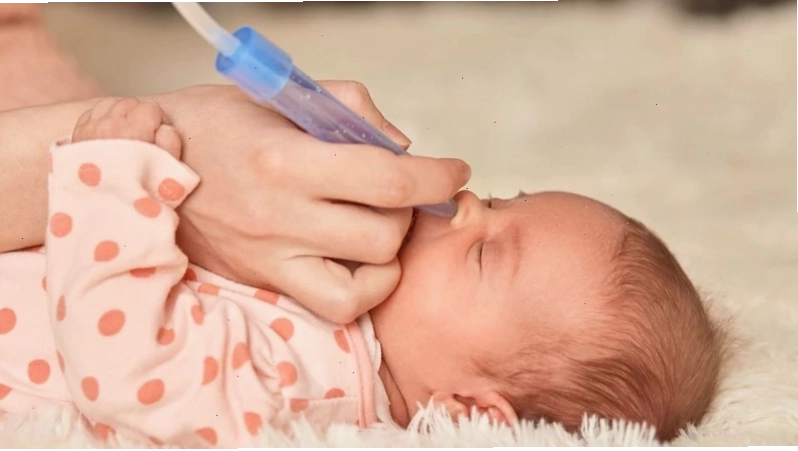 Máy hút mũi điện tử hiện đại cho trẻ sơ sinh