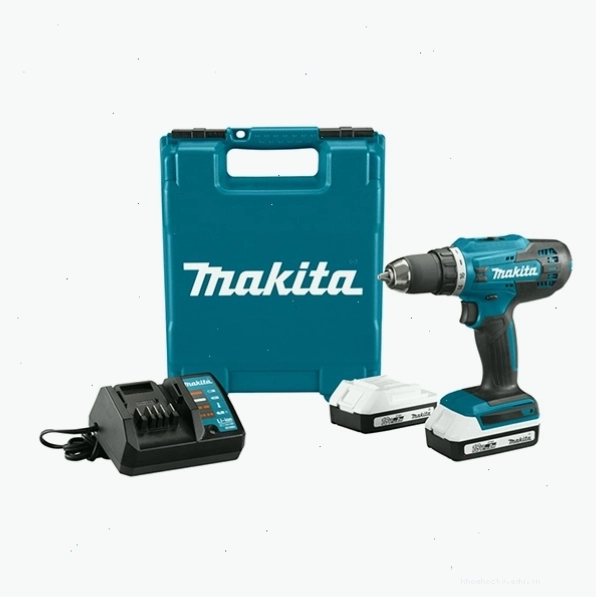 Máy khoan vặn vít dùng pin 18V Makita DF488DWAE giá tốt