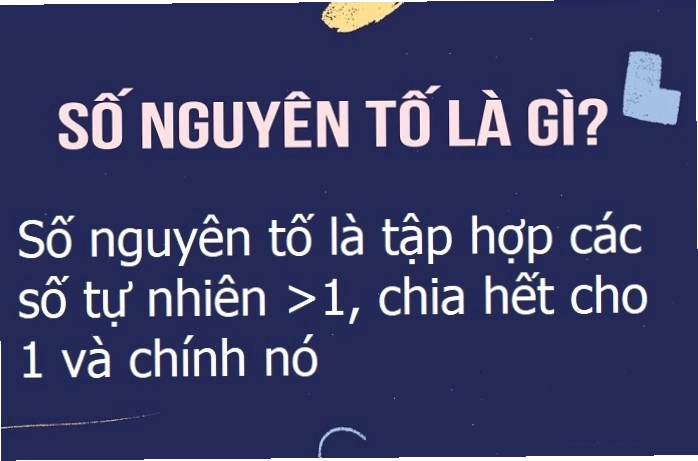 Minh họa định nghĩa số nguyên tố với các ví dụ số tự nhiên