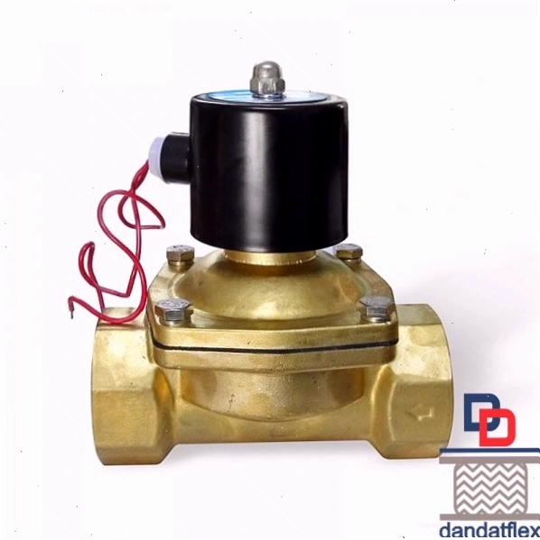 Minh họa nguyên lý hoạt động van solenoid thường đóng