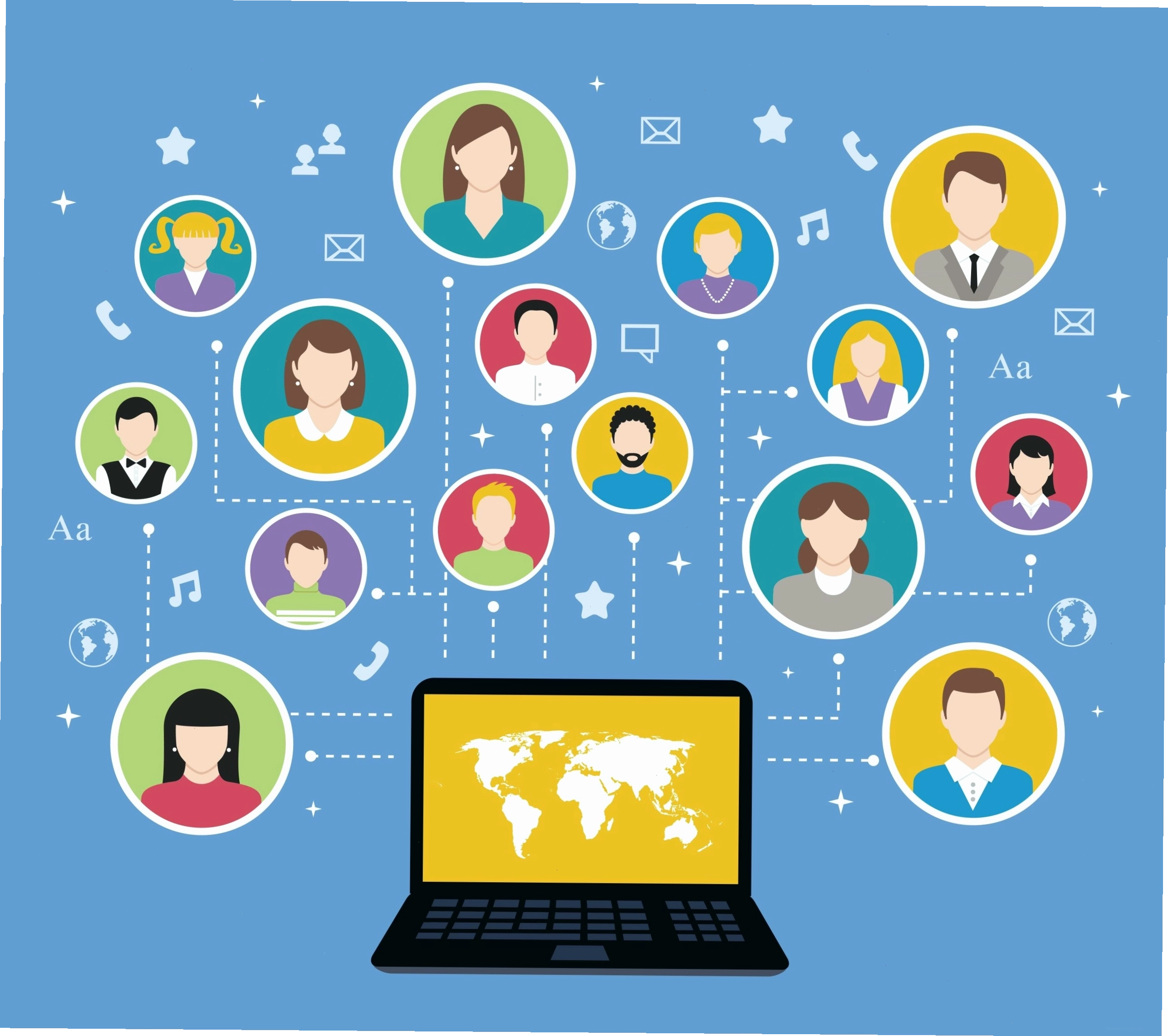 Nhân viên CSE đang trả lời email và tin nhắn của khách hàng trên nhiều kênh giao tiếp