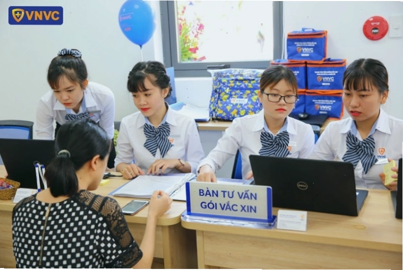 Nhân viên tư vấn tại VNVC Cần Thơ