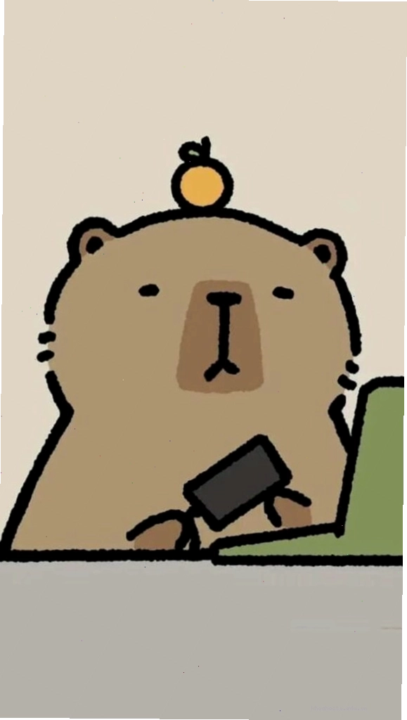 Nhiều mẫu capybara khác nhau trong tranh tô màu