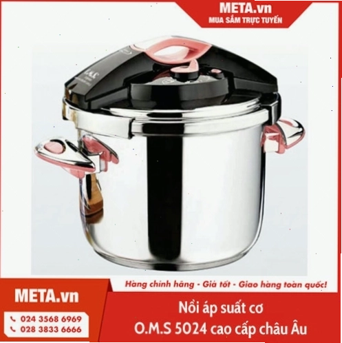 Nồi áp suất cơ O.M.S 5024 cao cấp châu Âu