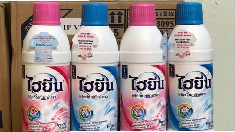 Nước tẩy quần áo màu Hygiene khử mùi và làm sạch