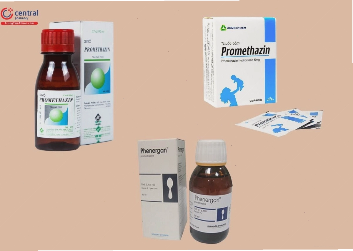 Promethazine là một hoạt chất thường thấy trong thuốc chống nôn