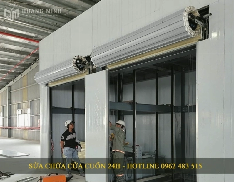 Quy trình làm việc rõ ràng của dịch vụ sửa cửa cuốn tại Tân Bình