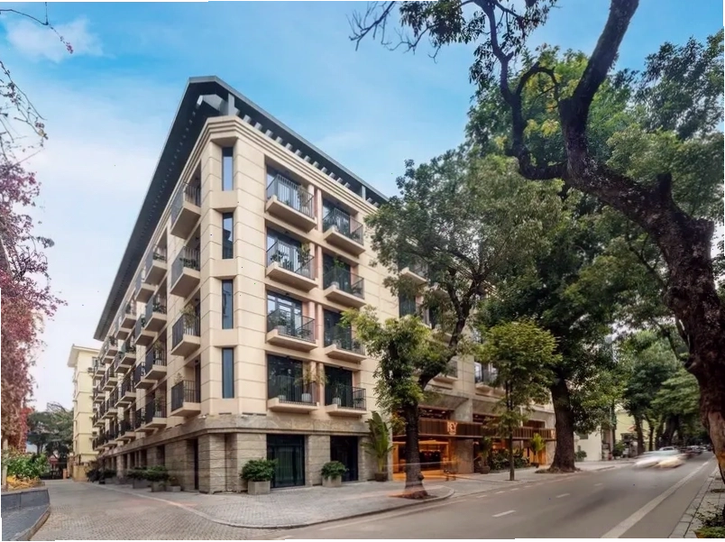 REY Hotel Hanoi với phong cách kiến trúc độc đáo