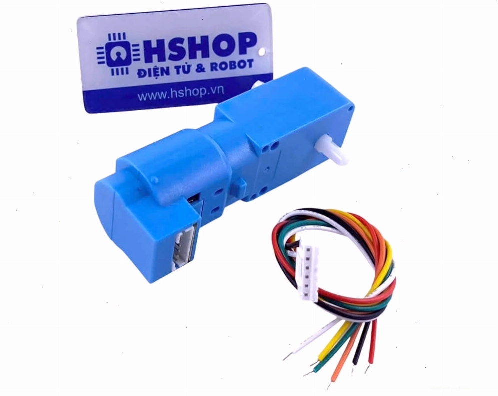 Robot sử dụng động cơ encoder