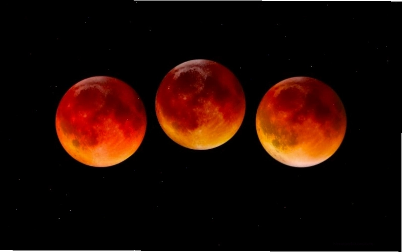 Siêu trăng máu chỉ xuất hiện khi siêu trăng trùng với nguyệt thực toàn phần
