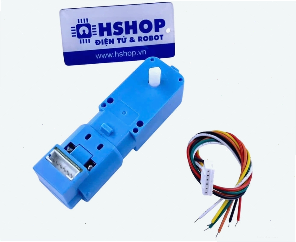 Sơ đồ kết nối Encoder Motor với Arduino