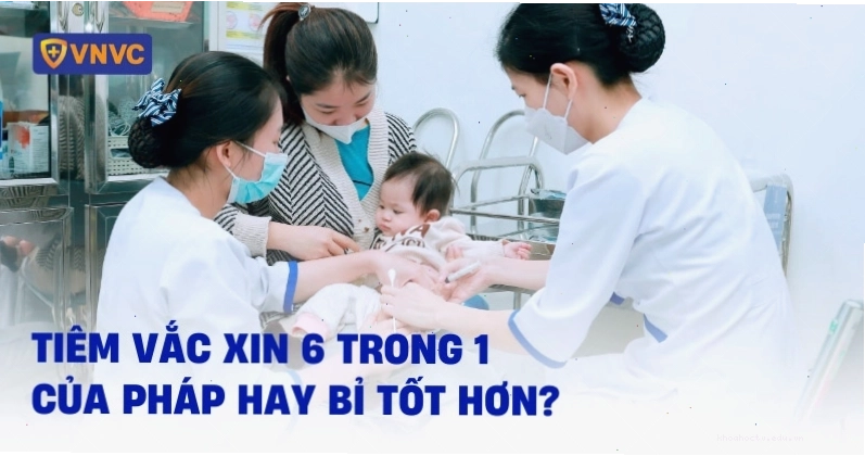 So sánh vắc xin 6in1 của Pháp và Bỉ