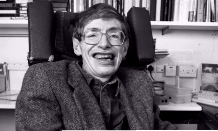 Stephen Hawking khi phát bệnh ALS
