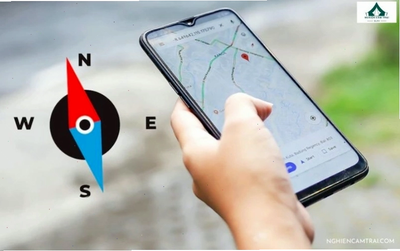 Sử dụng Google Maps để xác định hướng mặt trời mọc