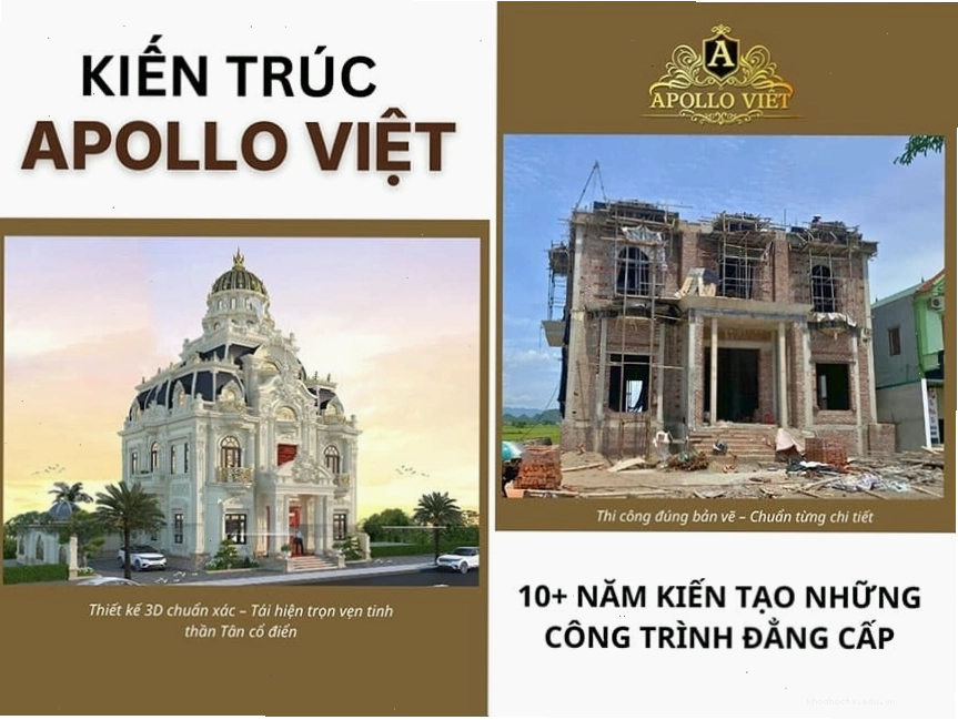 Thi công biệt thự trọn gói