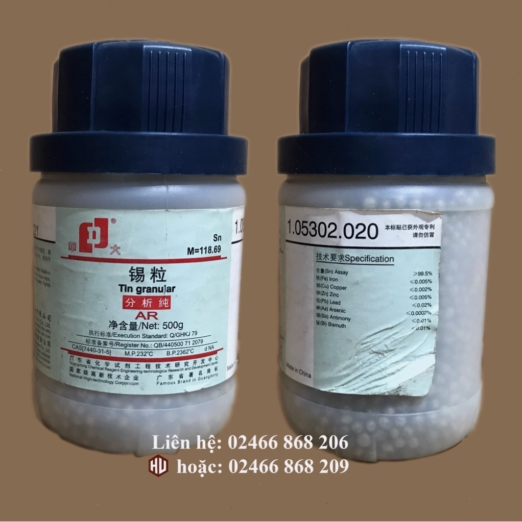 Thiếc hạt (Sn) dạng granular