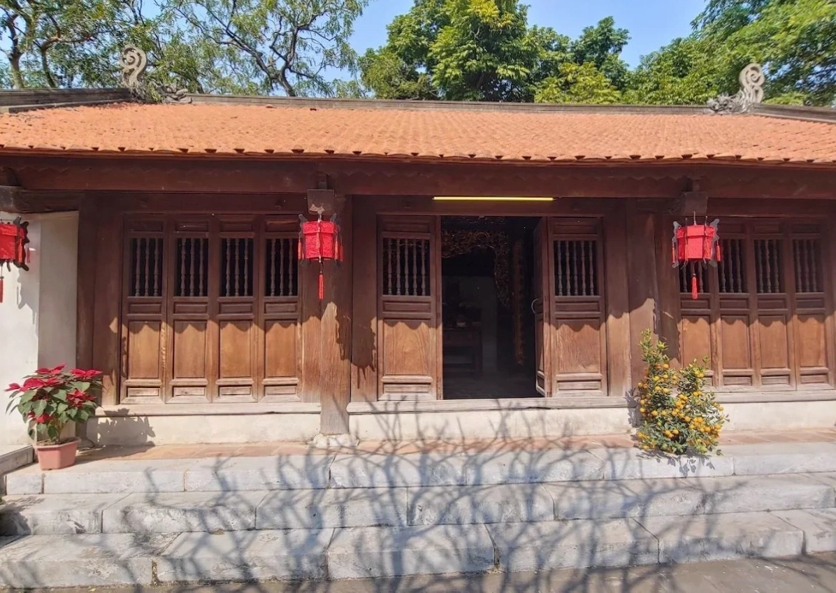 Tòa Tiền Tế trang nghiêm tại Văn Miếu Bắc Ninh
