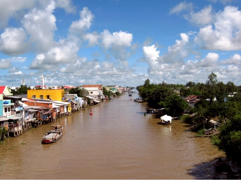 Toàn cảnh Hòn Đất nhìn từ núi
