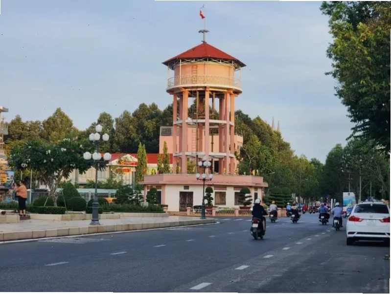 Toàn cảnh Nhà Tròn Bà Rịa với kiến trúc tròn độc đáo