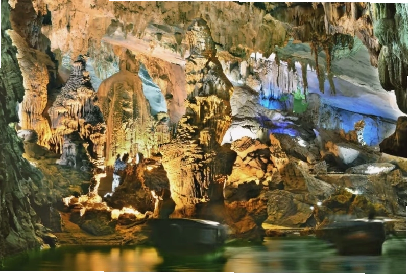 Toàn cảnh vẻ đẹp hùng vĩ của Động Phong Nha với những kiến trúc thạch nhũ ấn tượng