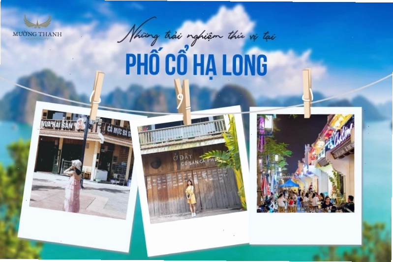 Trải nghiệm ẩm thực và mua sắm tại phố cổ Hạ Long