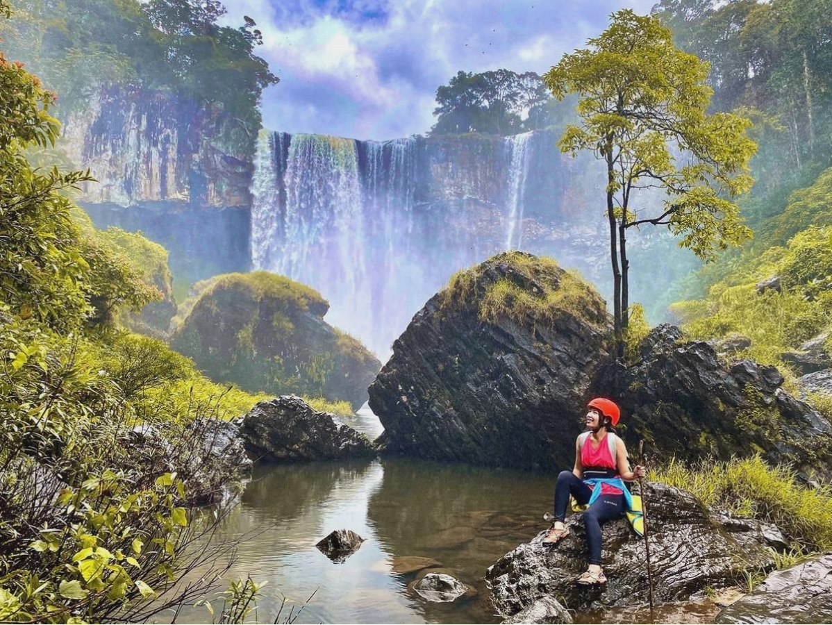 Trekking Thác K50, hành trình chinh phục chốn tiên cảnh giữa rừng già