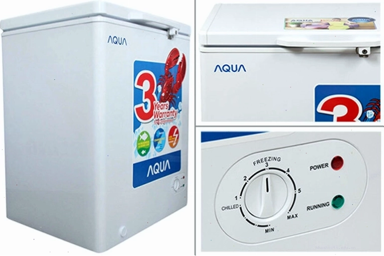 Tủ đông mini trữ sữa Aqua